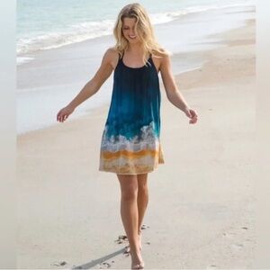 NWT Natural Life Coco Gauze Mini Dress Size Medium